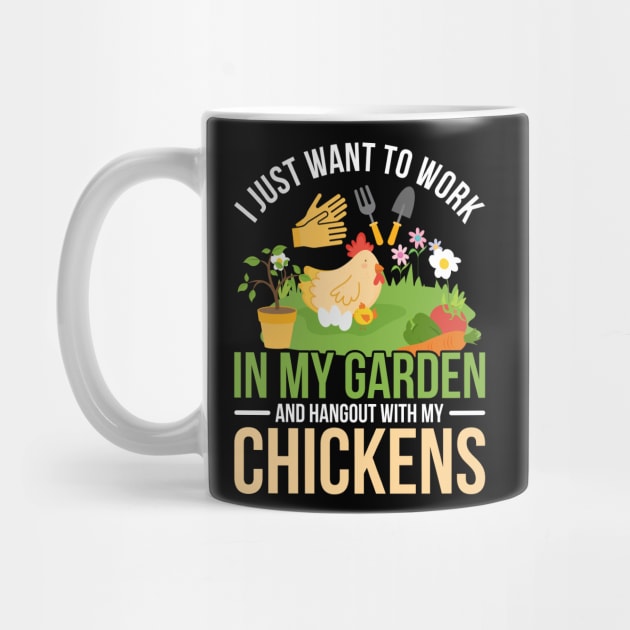 Farm Animal Garden Farmer Pet Chicken by shirtsyoulike